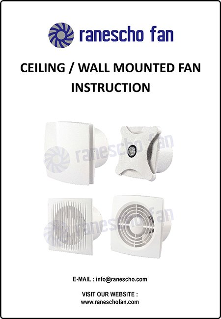 MANUAL-OPERATION--DGA-CEILING-FAN-Cover